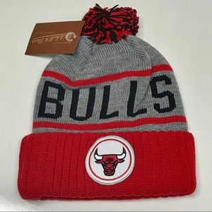 Chicago Bulls Mitchell and Ness knit beanie